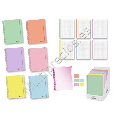 CUADERNO PASTEL SOFT A4 120H 90GRS MICRO (1)