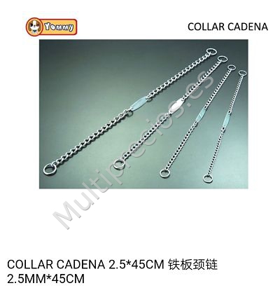 COLLAR CADENA 2.5X45CM (0)